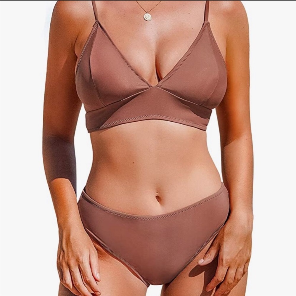 Cupshe bikini mauve/brown